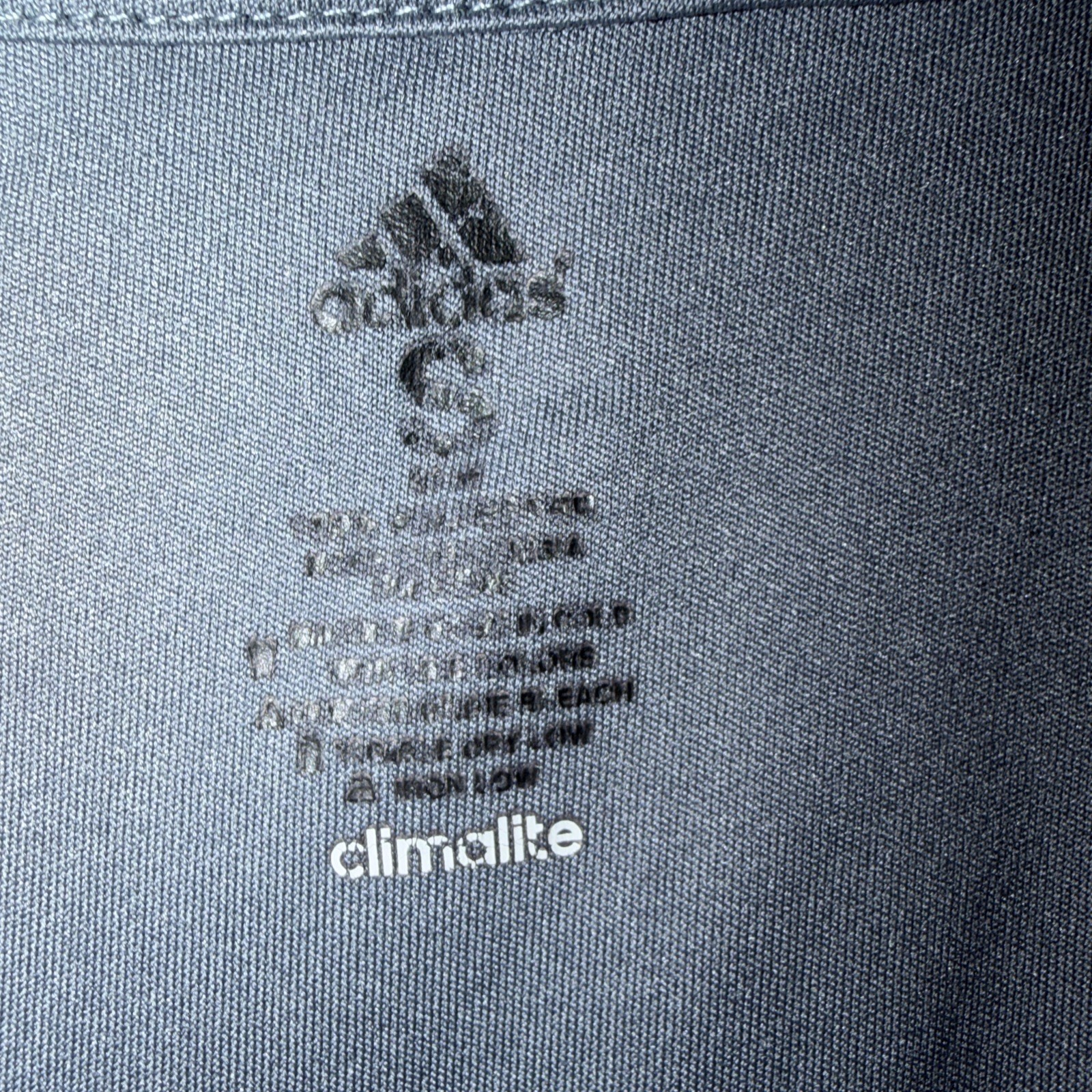 Adidas T Shirt Mens Size Small Gray Gym Active Work Out Short Sleeve Flex 360 gallery