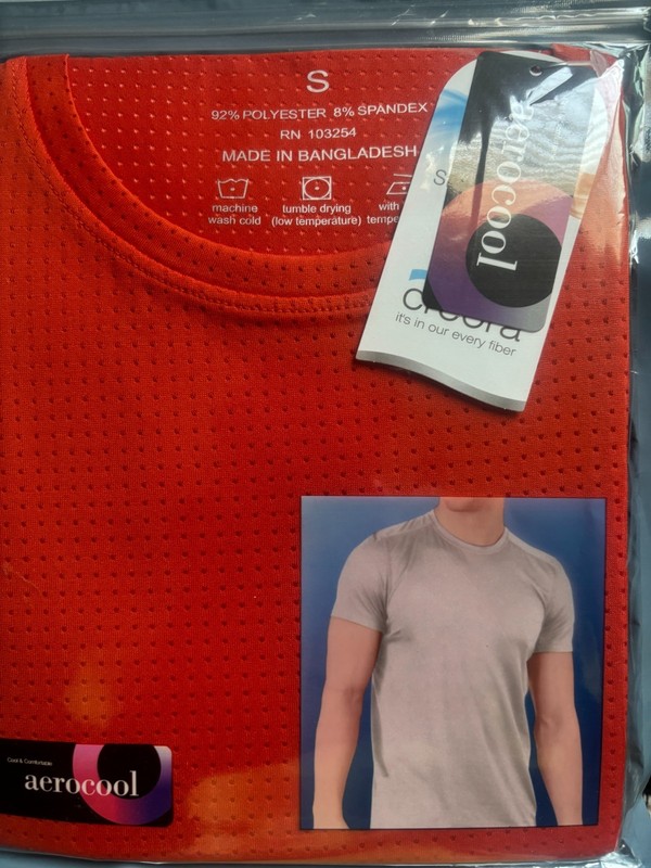 New - 3 Pieces Small My Own Skin Men's Aerocool Crewneck Short Sleeve gallery