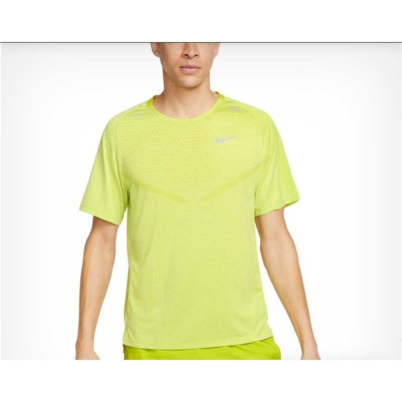 Nike Dri-Fit ADV Run Division Running Shirt DM4753-308 Size L Bright Cactus gallery