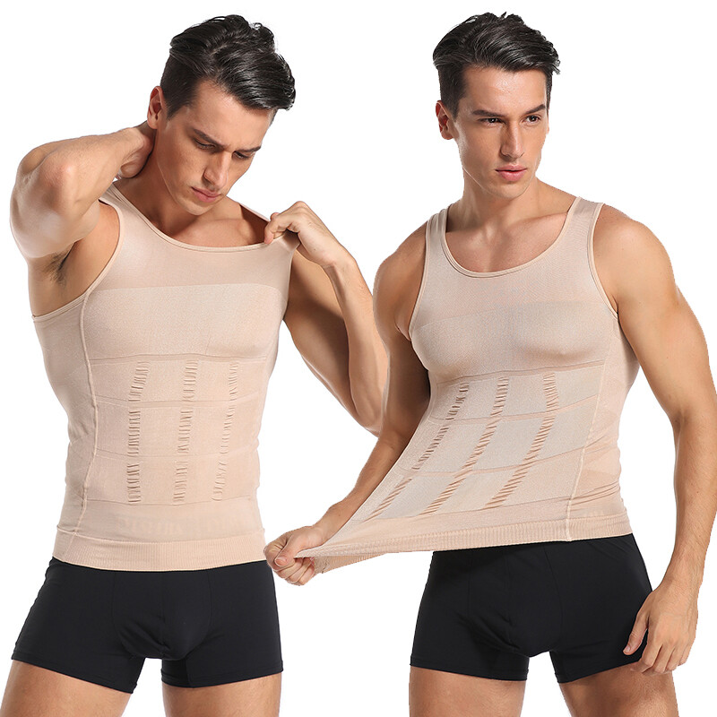 FAJAS PARA HOMBRES FAJA REDUCTORA DE HOMBRE MEN BODY SHAPER TUMMY CONTROL TANK gallery