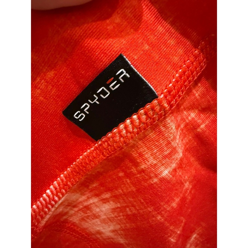 Spyder Rash Guard Sun Protection Short Sleeve Red Men's Large NWT gallery