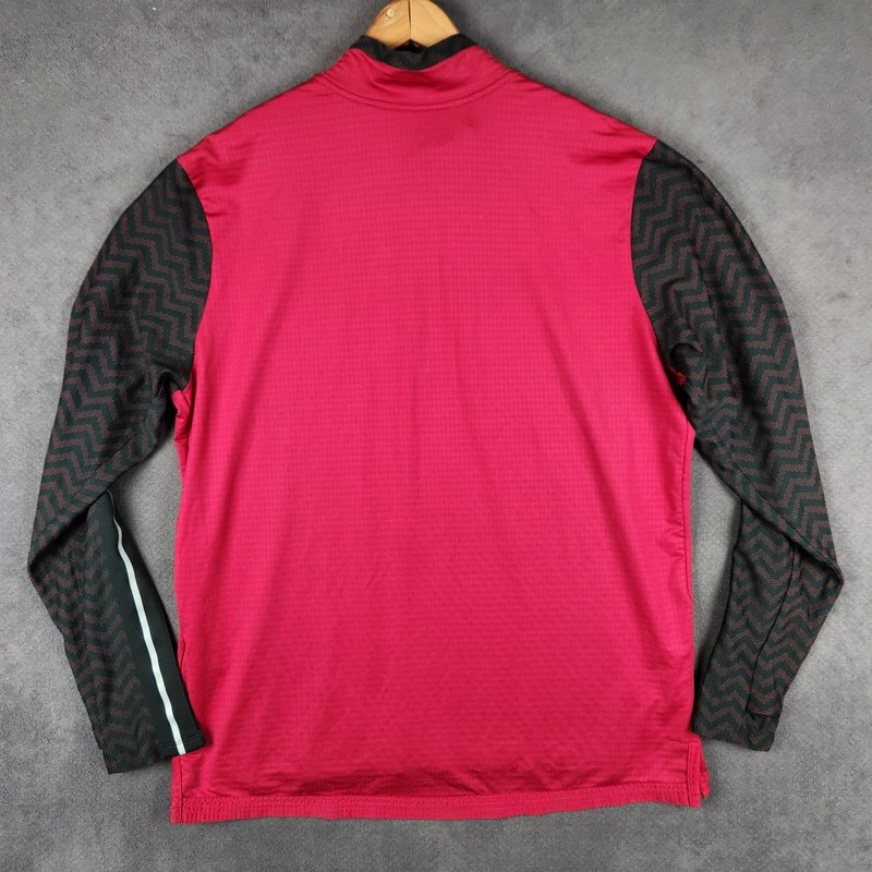 Nike Element Wild Run 1/2 Zip Running Top Mens XL Red Black Dri-FIT CJ5824-620 gallery