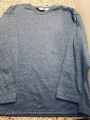 Wear Guard Pullover Sweater Blue Fleece Lined Hunting Winter Thick Men 2XL