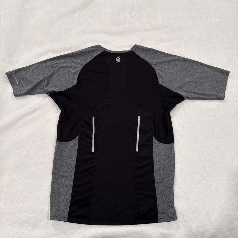 SECOND SKIN Quatroflx High Gauge Compression Shirt Men's XL Grey/Black Athletic gallery