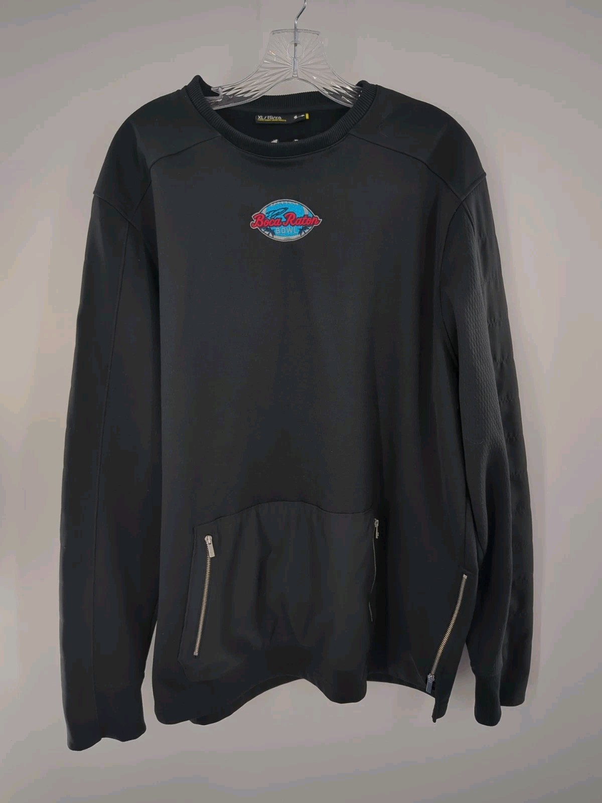 Under Armour Mens Cam Newton Long Sleeve Shirt Thick XL Loose Boca Raton Bowl gallery
