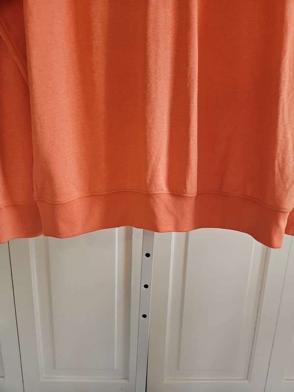 Donald Ross Orange 1/4 Zip Pullover Athletic Golf Stretch Long Sleeve Lightweigh gallery