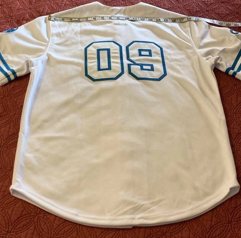 RARE Cloud9 Stratus White Button Baseball Jersey, Adult Small - Esports Gaming gallery