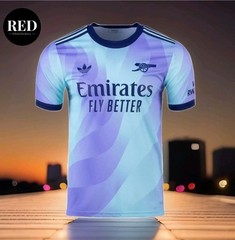 Adidas Arsenal FC 24/25 Third Soccer Jersey Aqua IZ0114 – Men’s Size M