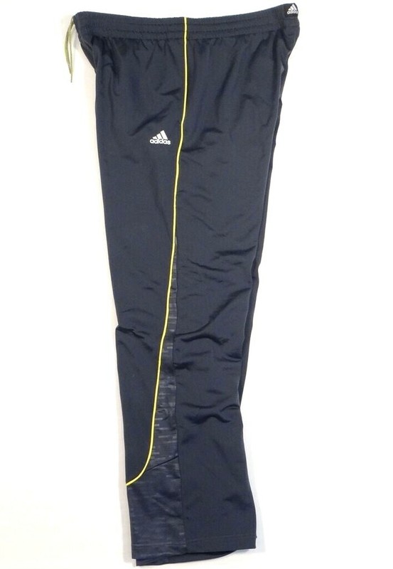 Adidas Gray All World Pant Athletic Basketball Track Pants Men's NWT gallery