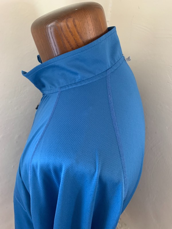 Master's Tech Active Pullover Men's Size Large Blue 1/4 Zip Long Sleeve Golf PGA gallery