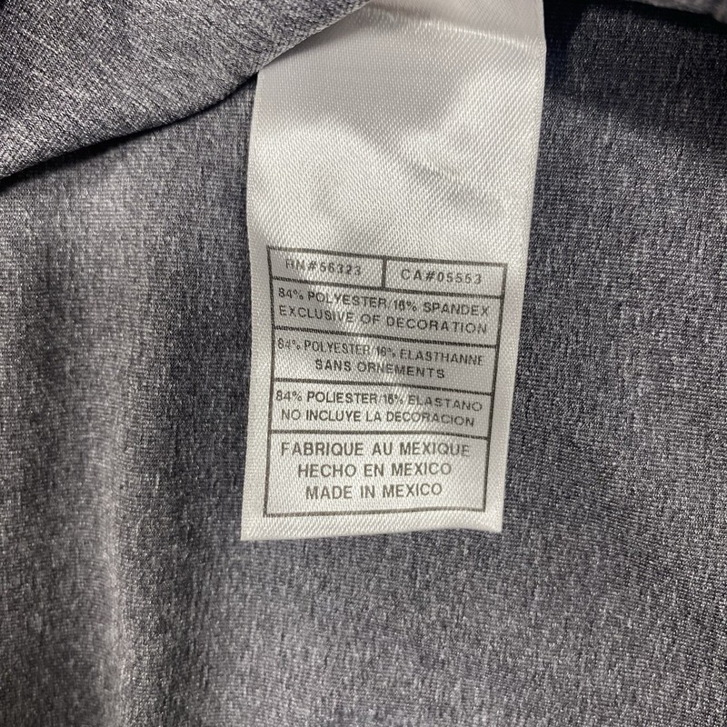 Nike Pro Dri Fit Base Layer Compression Fitted Gray Shirt Size Men's Large Gym gallery