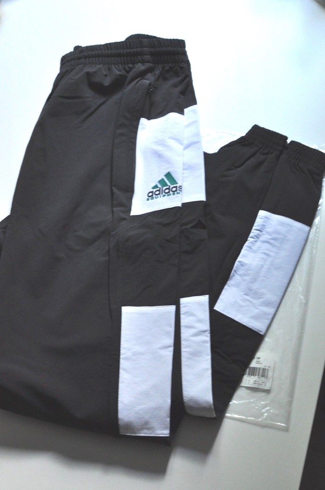 Adidas equipment EQT track pants Mens Medium black/white