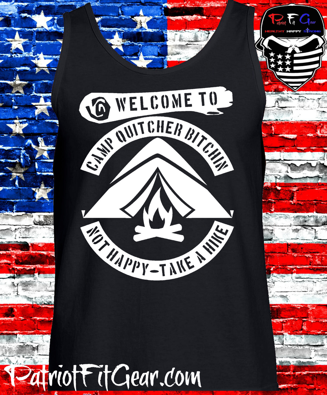 Tank Top,Camping,Welcome To Camp Quitcher Bitchin,Hiking,Fishing,Custom t-shirt gallery