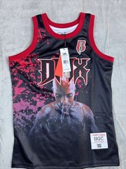 DMX Ruff Ryders 1998 Headgear Classics Basketball Jersey Size Small New