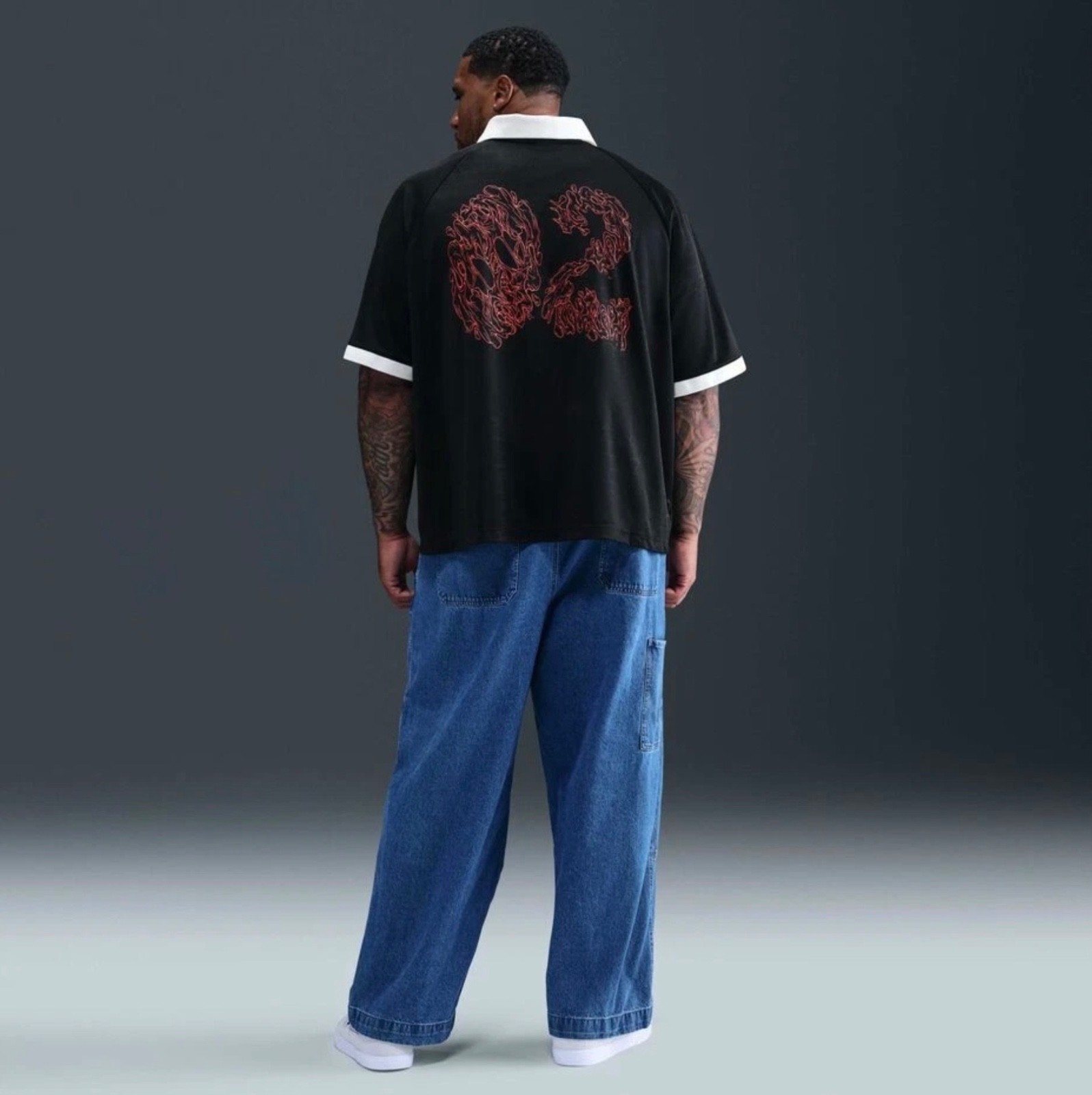 Size XXL Nike Dri-FIT Jacquard Skate Jersey HV4457-010 gallery