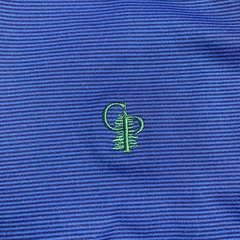 Holderness & Bourne 1/4 Zip Pullover Men M Blue Striped Somerville Tailored Fit gallery