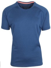 H&M SPORT men’s short sleeve functional shirt T-shirt round neck size XL blue blue