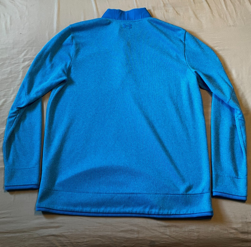 Under Armour Golf ColdGear 1/4 Snap Pullover Men’s XL Blue Sweater 1329832 gallery