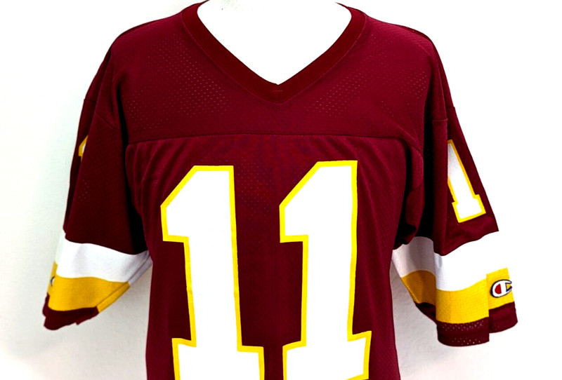 Vtg CHAMPION Men’s Football Jersey #11 REDSKINS Size 40 Medium Made in USA VEUC* gallery