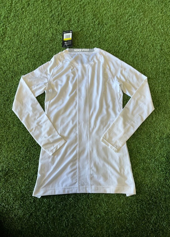 Nike Pro Pool Compression Shirt Long Sleeve - White gallery