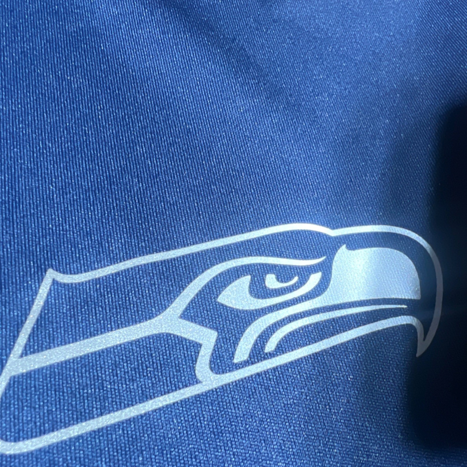 Officially Licensed Fanatics Seattle Seahawks Men's Quarter Zip Pullover Size L gallery