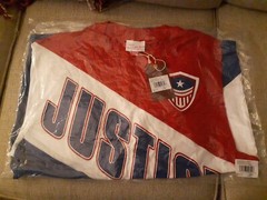 Mitchell & Ness Washington Justice Short Sleeve T- Shirt Overwatch League Size L