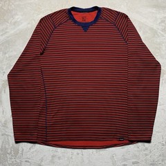 Patagonia Capilene 3 Midweight Base Layer Shirt Men L Polartec Stripes 44422
