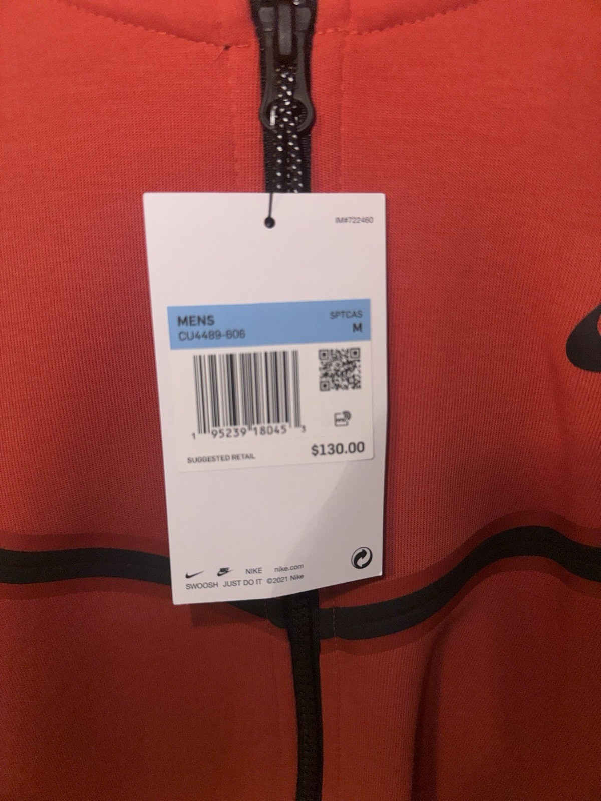 NEW!! Nike Tech Top & Bottom Brand New With Tags !!! SIZE M .CU4489-606 gallery