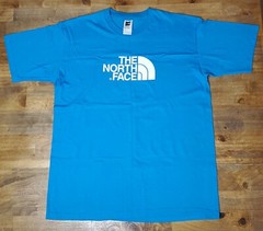 Vintage Men’s The North Face OG Graphic Half Dome Logo Blue Shirt Size XL