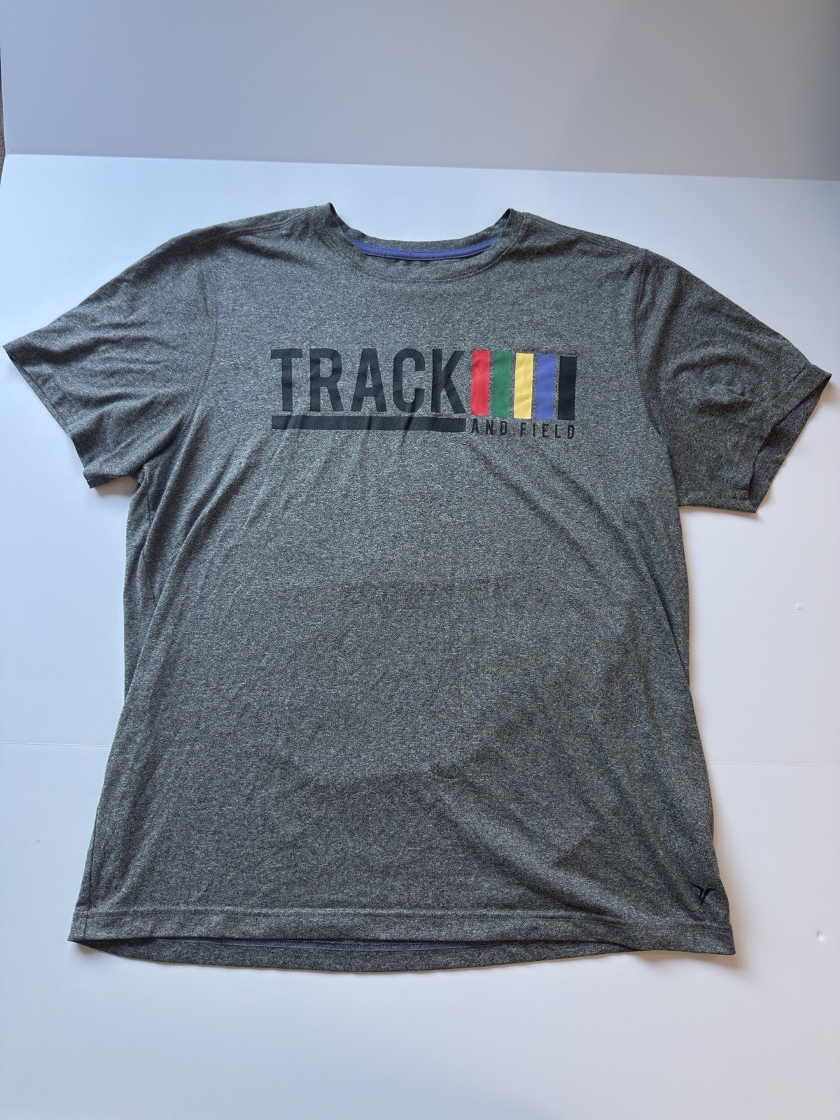 Old Navy Active Go-Dry Track & Field T-Shirt Men’s XL Gray gallery