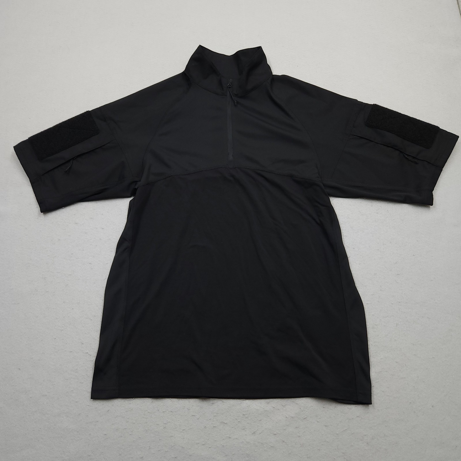Condor Shirt Men Large Black 1/4 Zip Pullover Military Tactical Short Sleeve gallery