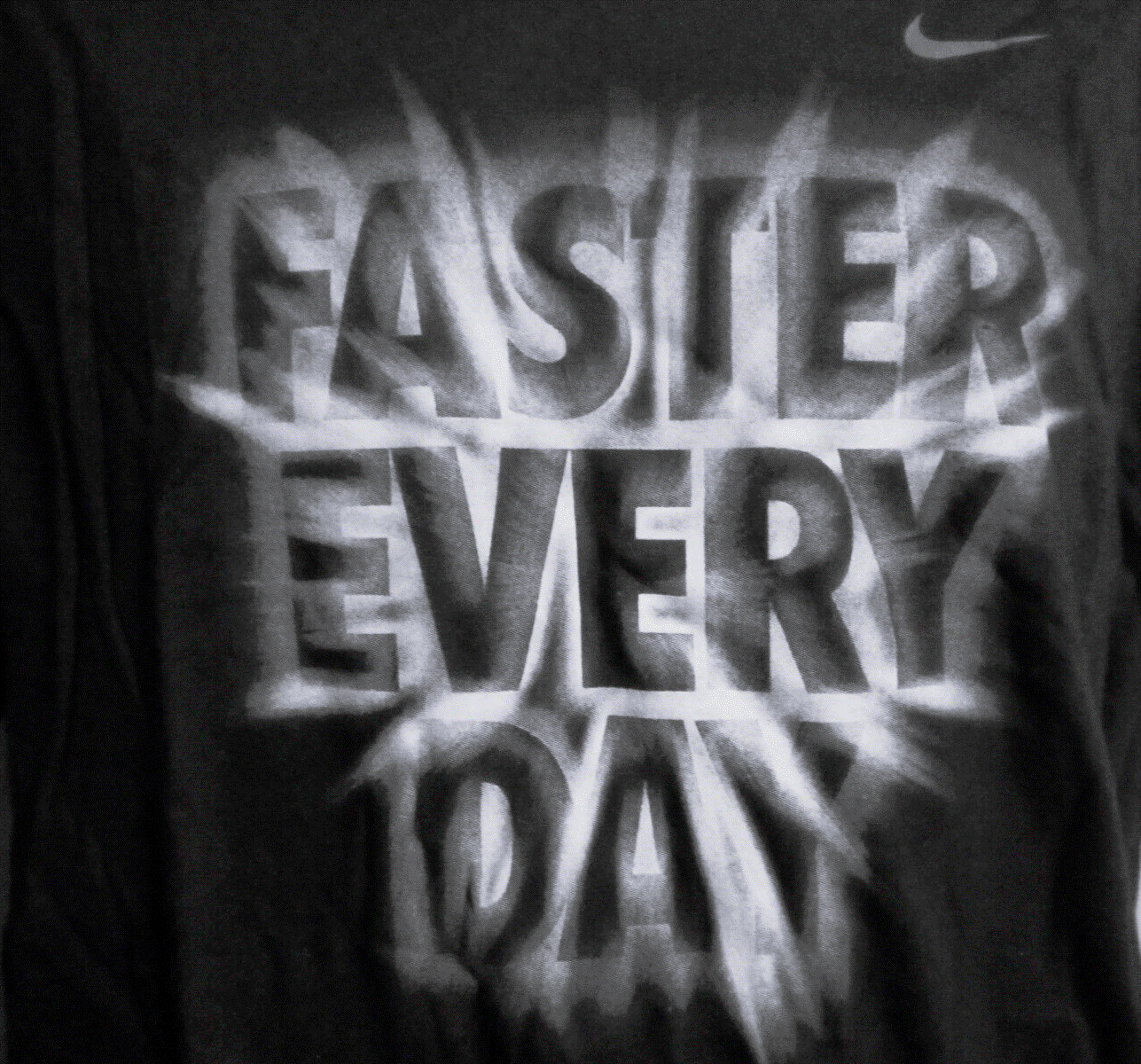 Nike NEW Mens All Cotton Faster Every Day Swoosh T Shirt 830299 Small S $25 gallery