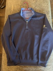 Fairway & Greene Pullover Sweatshirt Mens Medium 1/4 Zip Golf Performance