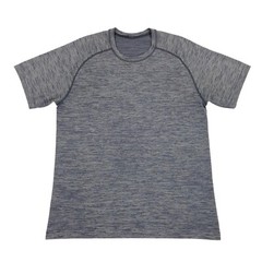 Lululemon Metal Vent Tech Short Sleeve Shirt Men’ size Large Heathered Blue