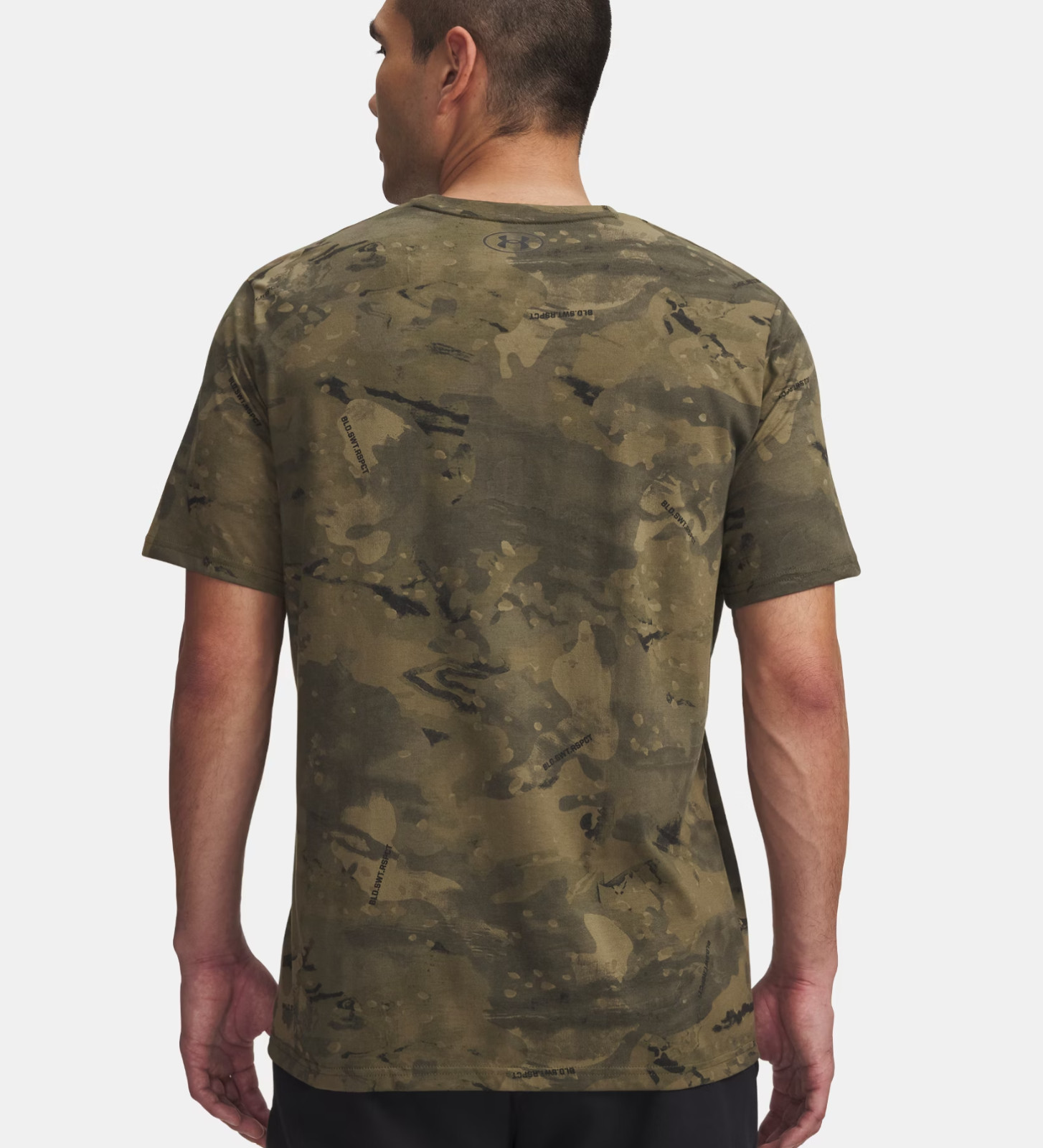NEW Under Armour Men's Project Rock All Over Camo Print T-Shirt BSR 1389898 XL gallery