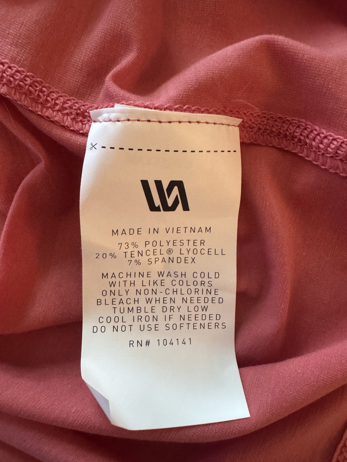 VRST Men's Icon Tank Top M Pink Moisture Wicking Stretch UV Anti-Odor gallery