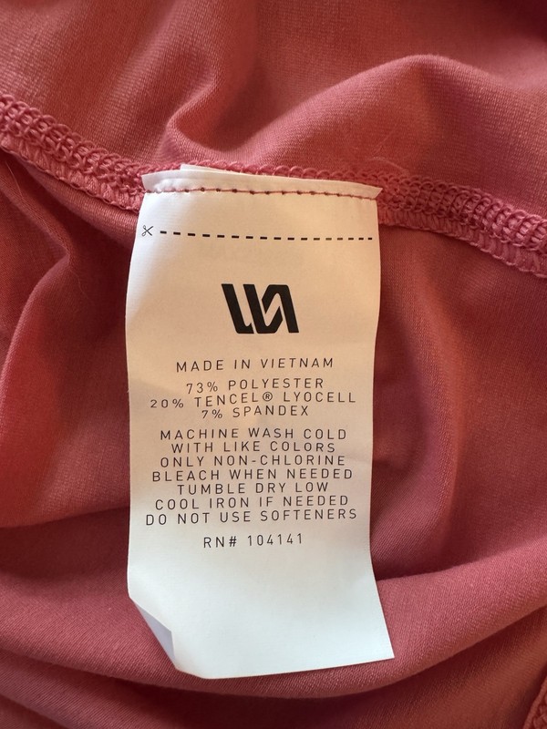 VRST Men's Icon Tank Top M Pink Moisture Wicking Stretch UV Anti-Odor gallery