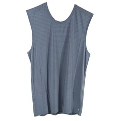 Kenneth Cole Active Mens sz Small Blue Gray Muscle Tank Top Tech Workout Shirt