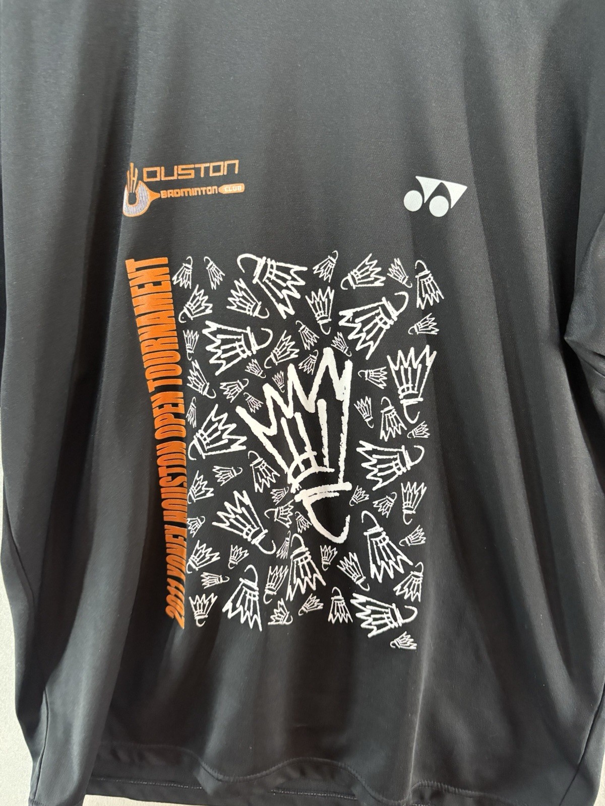 Yonex Houston Badminton Tournament 2011 Open Size Medium Black Logo gallery