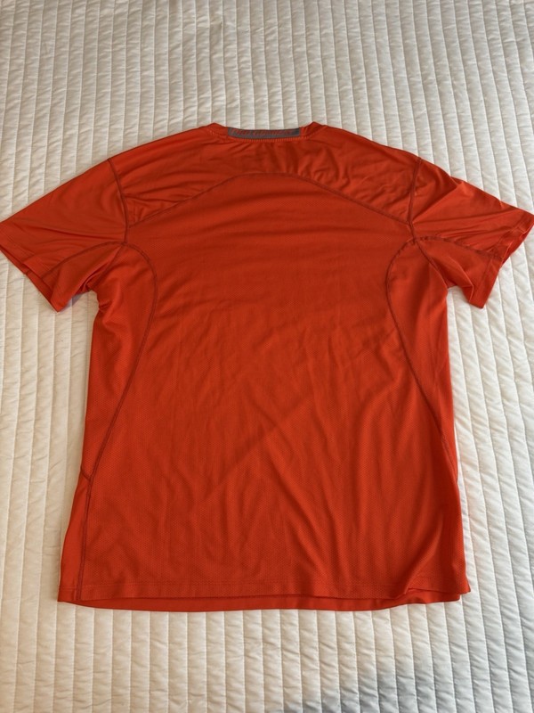 Nike Pro Combat Dri-FIT Men's Orange Compression T-Shirt XL Short Sleeve gallery