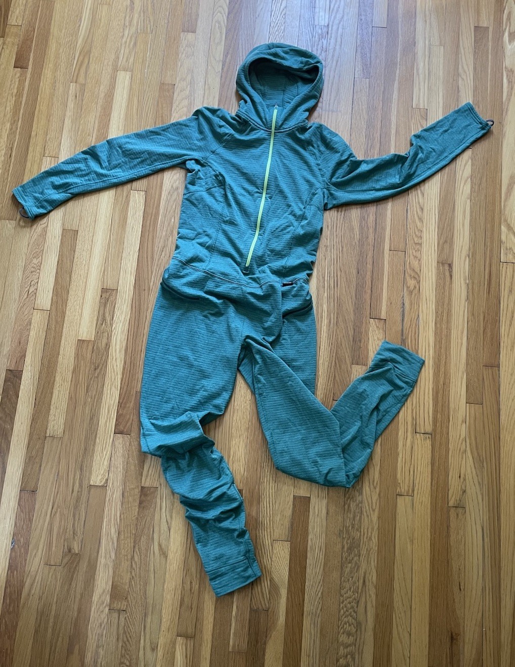 Patagonia Capeline Body Suit, Teal, Men’s Small gallery