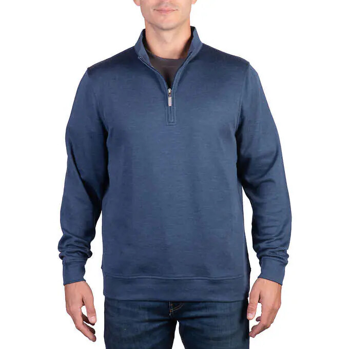Kirkland Signature Men's Quarter Zip Top | C35 gallery