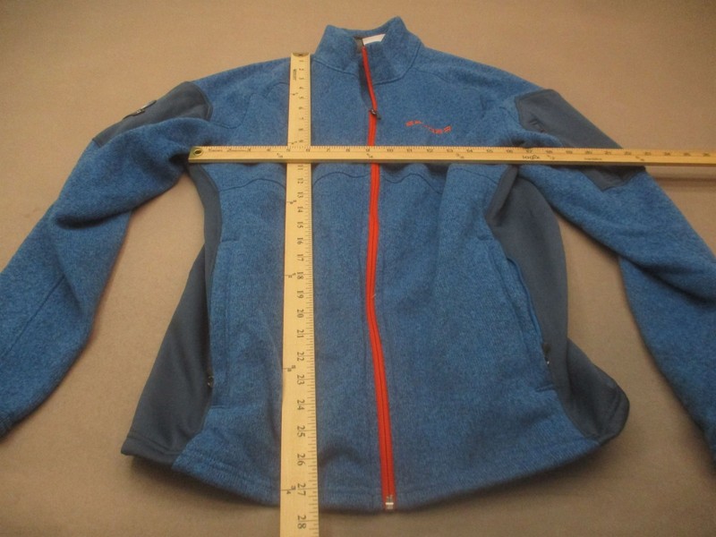 Spyder Size M Mens Blue Long Sleeve Full Zip Pockets Outdoor Hiking Jacket 479 gallery