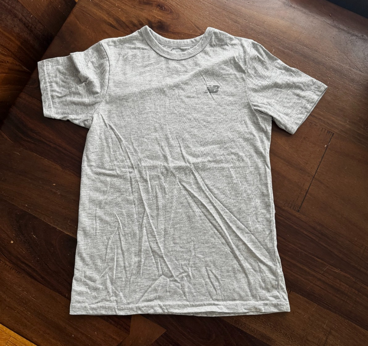 New Balance Men's Heather Gray Tee - Size Small gallery