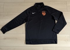 Nike Dri-FIT Virginia Tech SEED Men’s 1/4 Zip Black Long Sleeve Pullover L