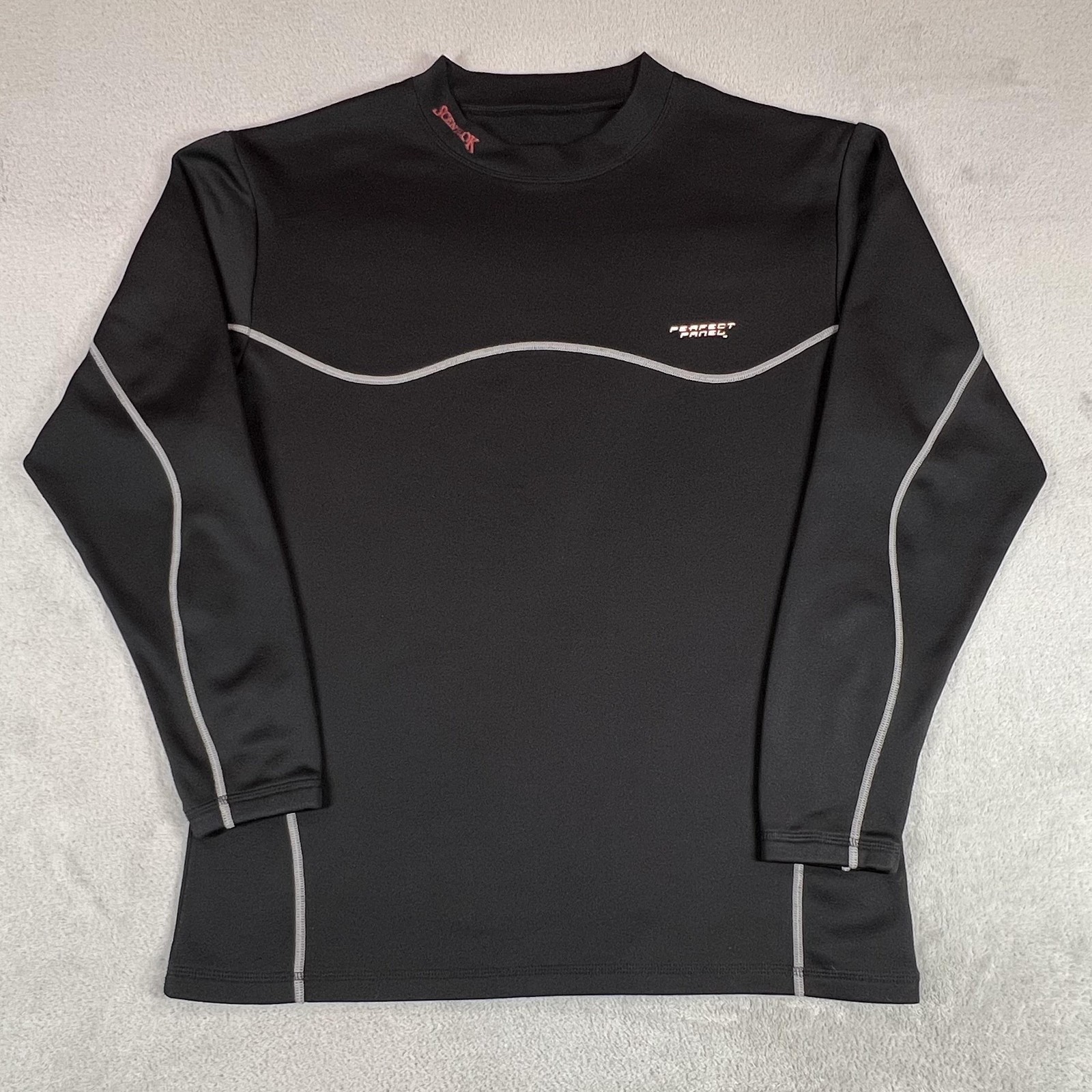 ScentLok Perfect Panel Shirt Mens Large Black Long Sleeve Base Layer Hunting gallery