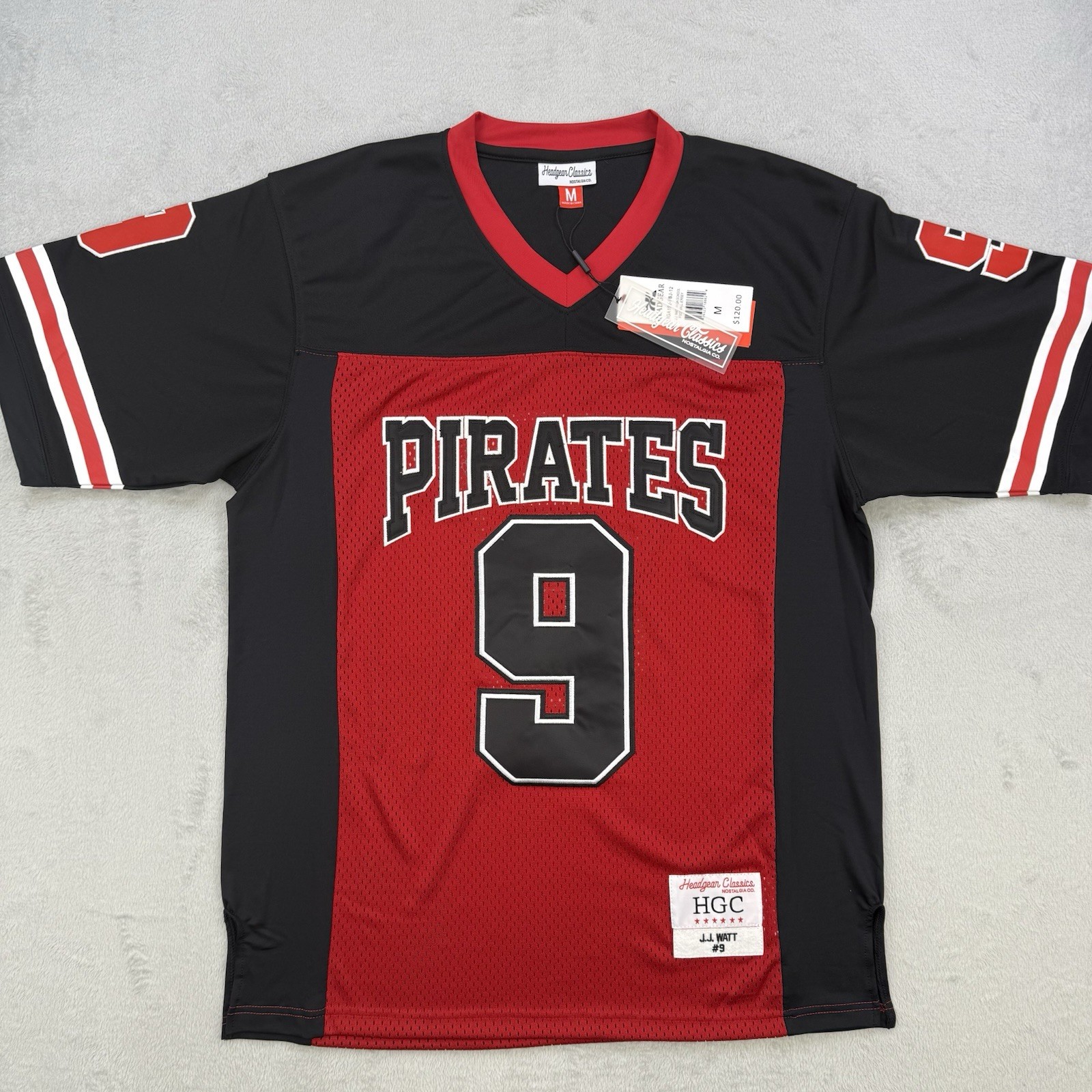 Headgear Classics Jersey Mens Medium J.J. Watt High School Football Black gallery