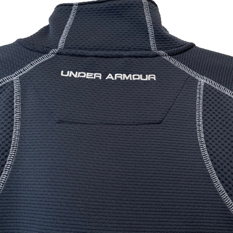 Under Armour Loose 1/4 Zip Pullover Men’s M All Season Gear 2 Zip Pockets Black gallery