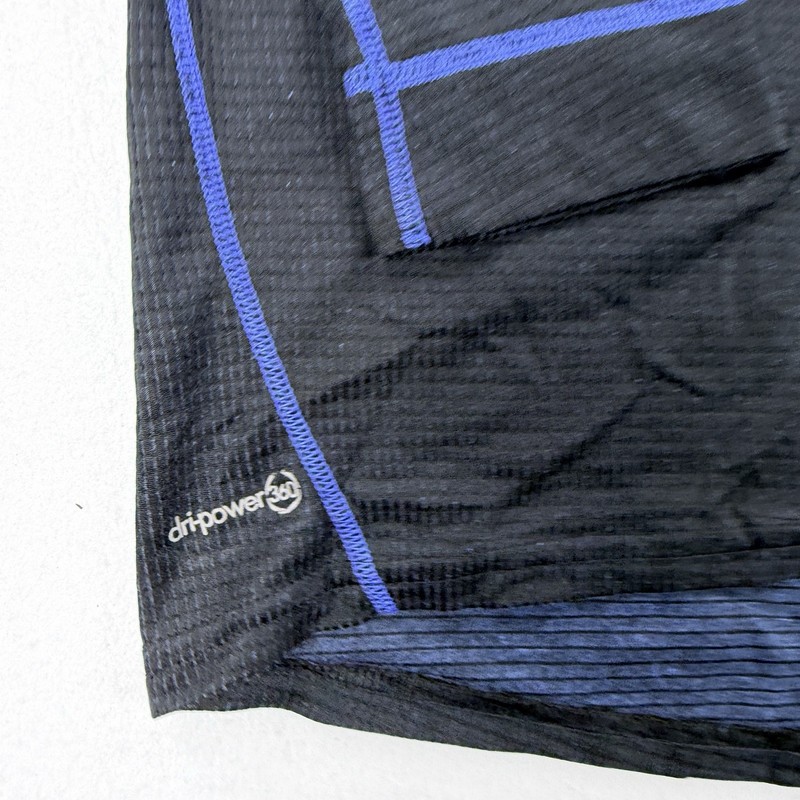 Mens Russell Dri Power 360 Long Sleeve Training Shirt Black Blue Size Large gallery