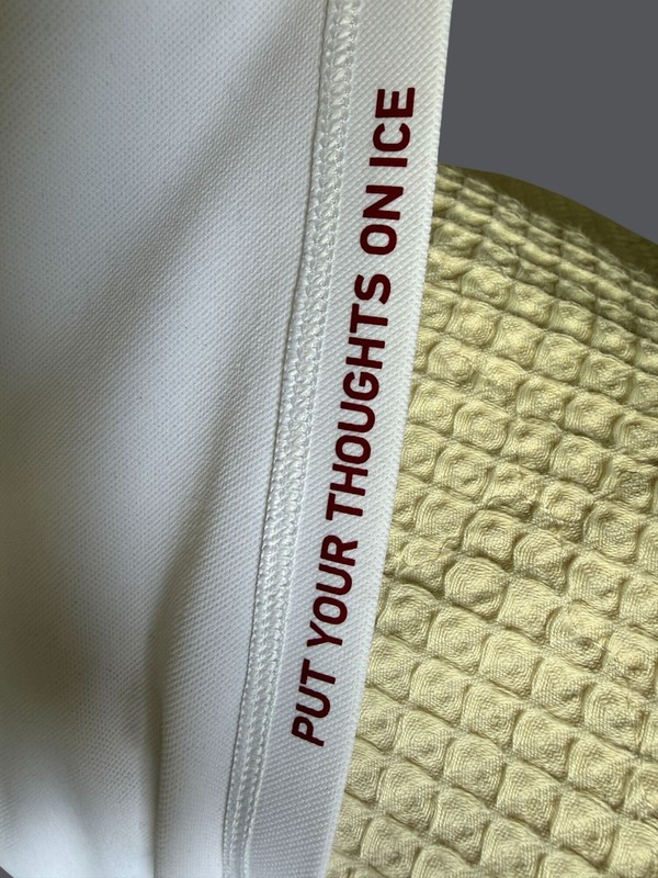 Rhone Mens White 1/4 Zip Pullover Size Small Nylon Blend Athletic Long Sleeve Sh gallery